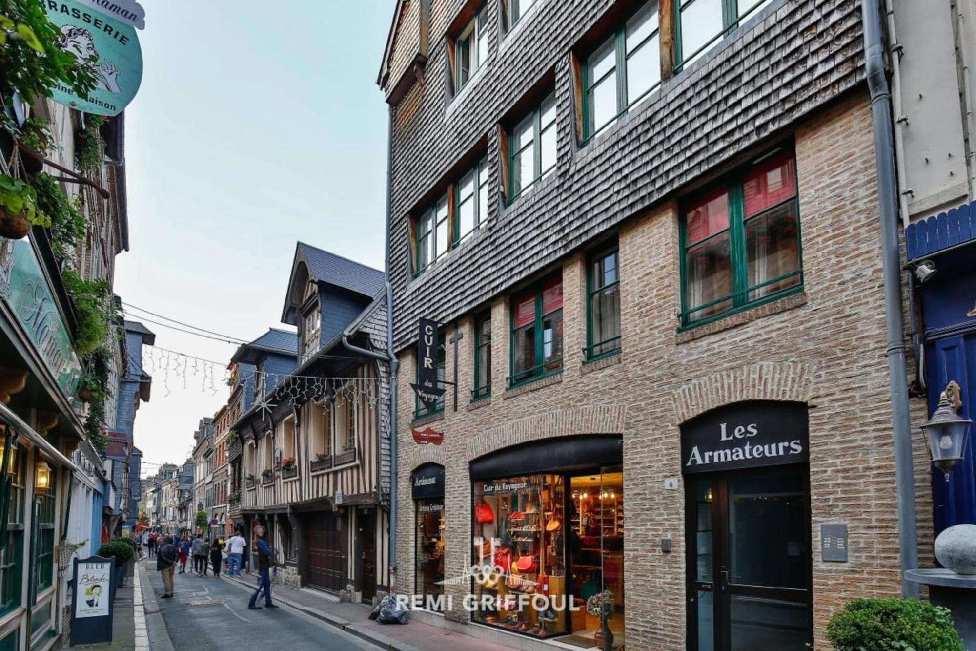 Les Armateurs Charming Gem In The City Center Private Parking 2 Guest Онфлёр Экстерьер фото